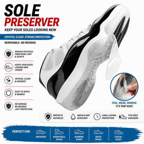 Sneaker shields sole - sneaker, preserver
