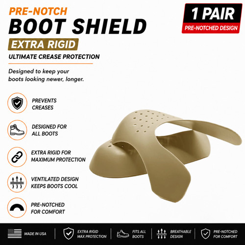 New sneaker shields boot - new,
