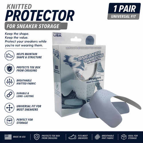 Sneaker shields knitted - shields,